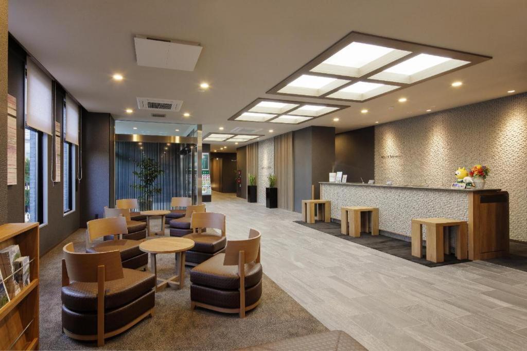Hotel Route-Inn Shinano Omachi Ekimae Exterior foto